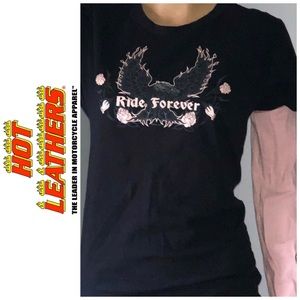 Hot Leathers Ride Forever T-shirt XL